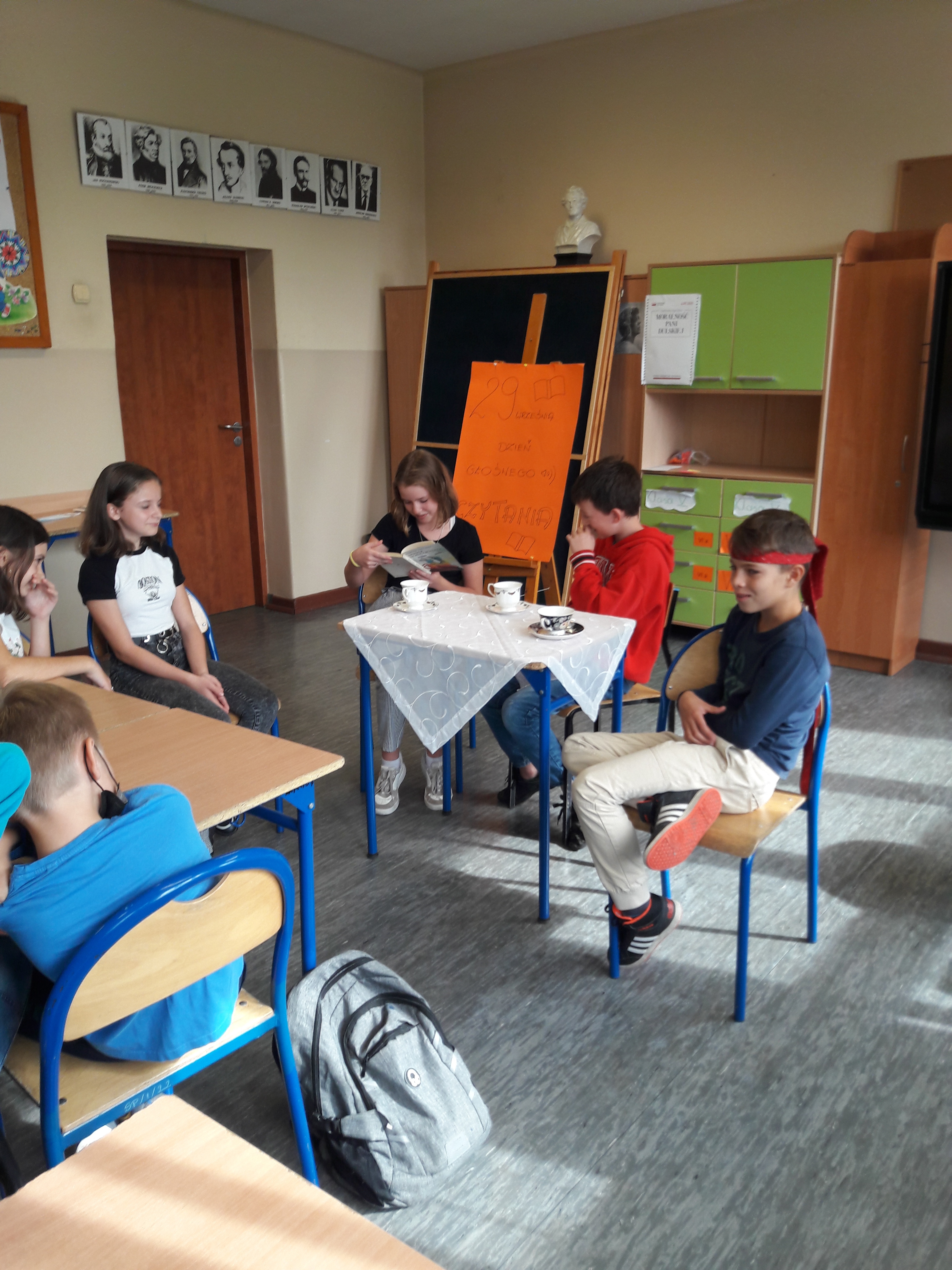 Uczniowie klasy 5