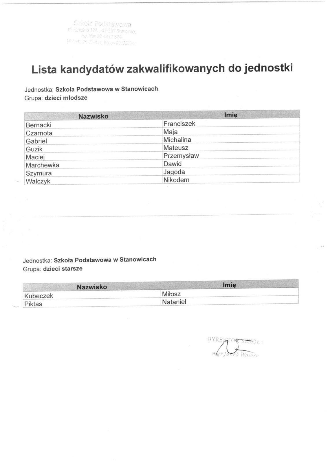 Rekrutacja